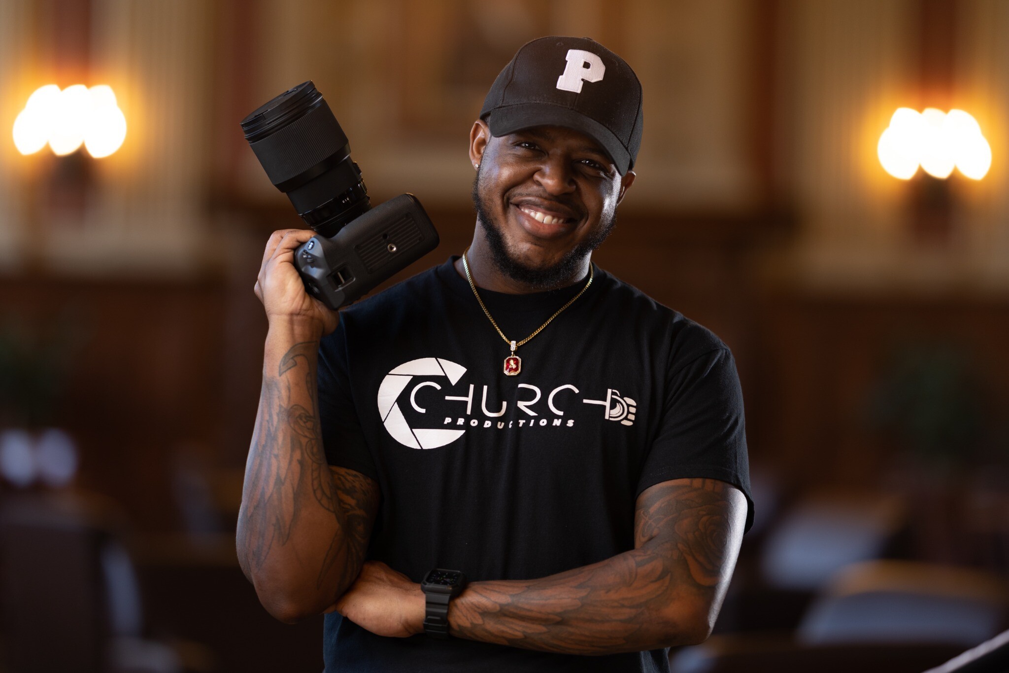 Church, creative director and photographer at Church Productions